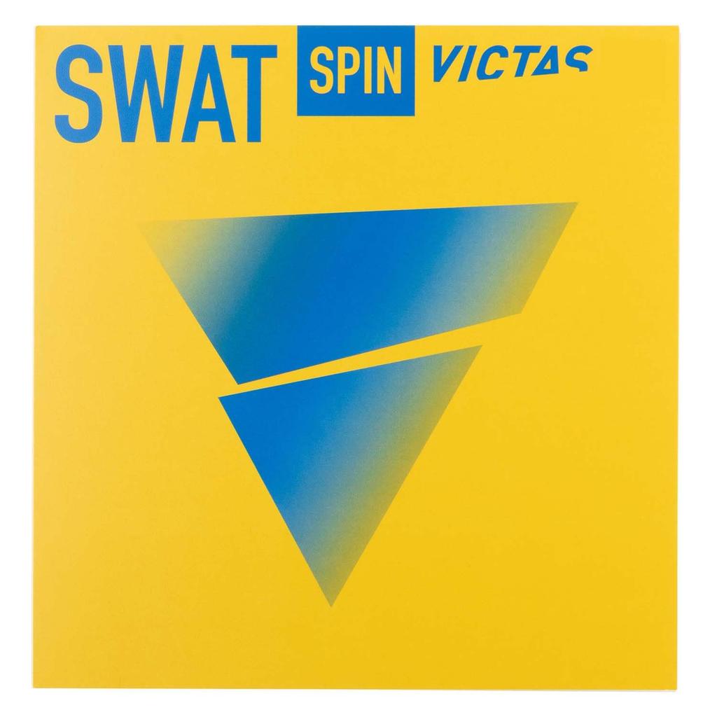 VICTAS Table Tennis Rubber Swat Spin Tension Inverted Rubber Red MAX 200140 Spin-type