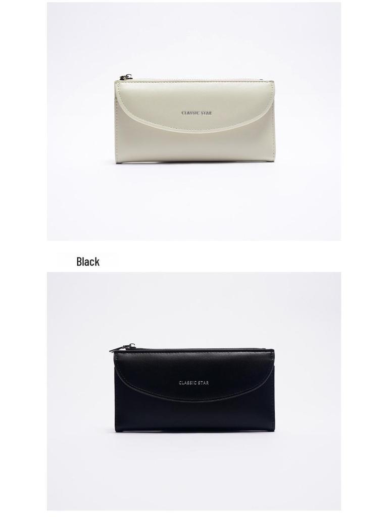 Женский длинный клатч-кошелек 2025 года — стильный, многофункциональный, большой емкости, искусственная кожа