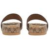 Gucci Шлепанцы мужские Бежевый и Эбеновое дерево 624695 H6320 9763