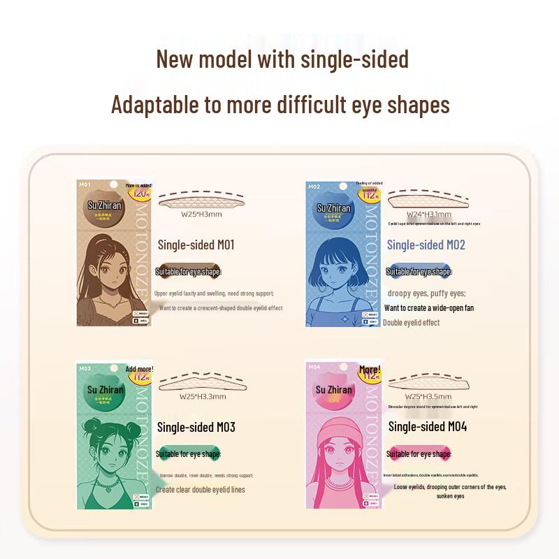 Suzhiran Invisible Lace Double Eyelid Tape