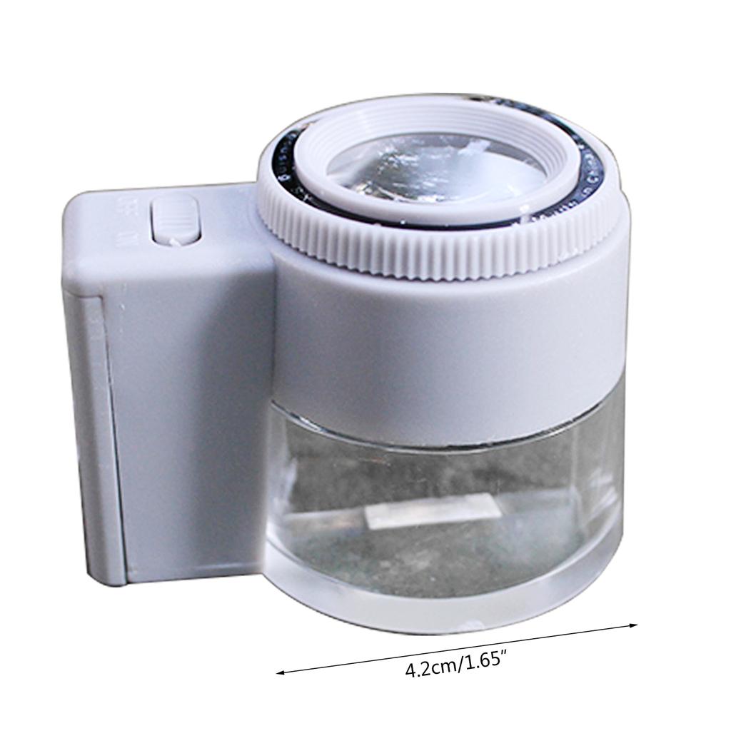 Upgrade Magnifying Glass with Light LED Illuminated Lighted Magnifier with Scale for Seniors Reading Inspection Coins