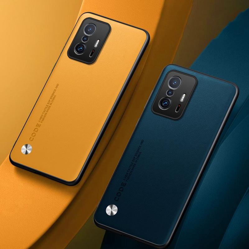 Роскошный чехол из искусственной кожи для Xiaomi Mi 11T Pro Mi11T, матовый чехол, силиконовый защитный чехол для телефона Xiaomi 11T Pro 11TPro Coque