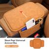 Car Central Armrest Pad Anti Slip Auto Center Console Arm Rest Mat Seat Box Cover For Mitsubishi Outlander Lancer L200 ASX