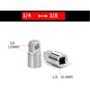 1/4\" 3/8\" 1/2\" Адаптер для гнезда Практичные аксессуары