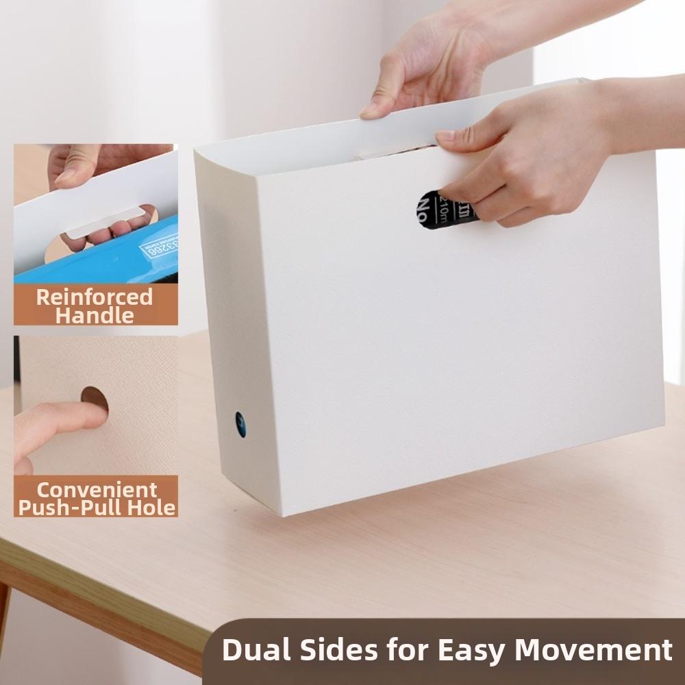 Multi-functional Desktop Organizer Vertical Books Storage Rack New File Storage Box  Office Use