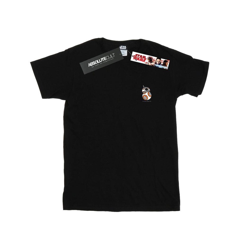 Star Wars Womens/Ladies The Force Awakens BB-8 Chest Print Cotton Boyfriend T-Shirt