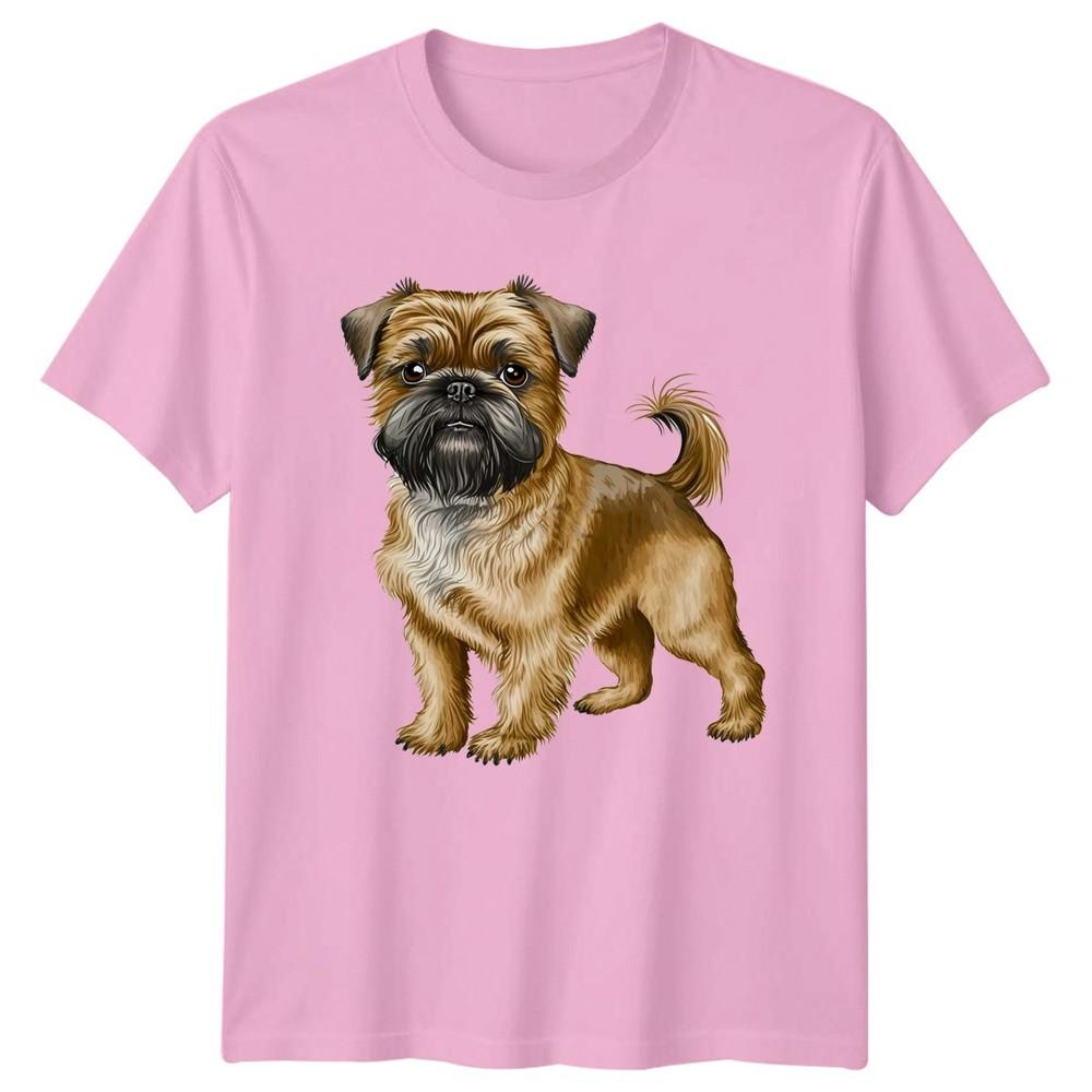 Brussels Griffon Dogs Animals Unisexs TShirt Unisexs Tee Graphic Unisex Top