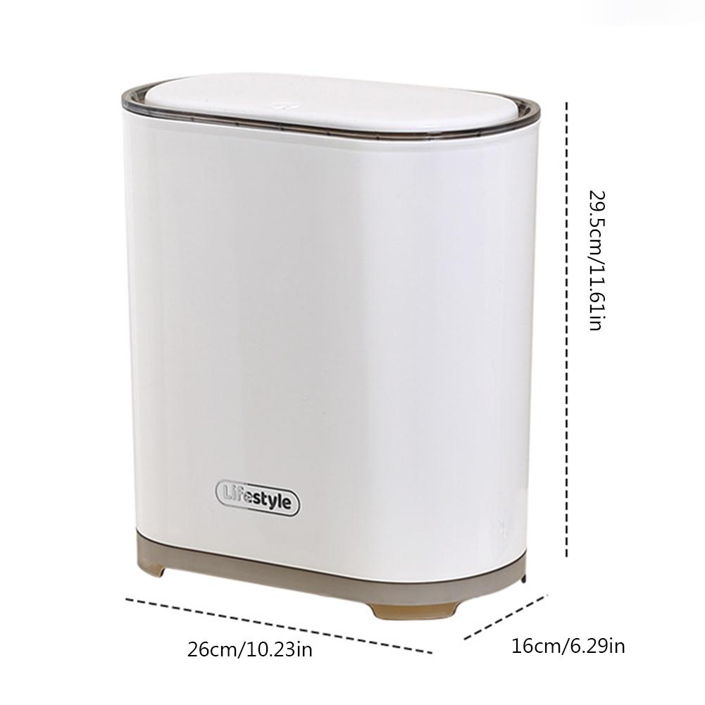 7/9.5/10/12л мусорное ведро с крышкой автоматический датчик кухонное мусорное ведро с подножкой мини-корзина для кухни/спальни/гостиной/офиса