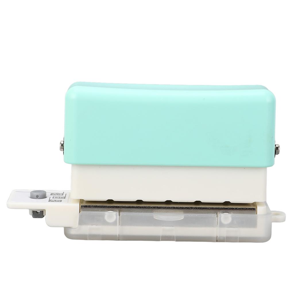 6 Holes Loose Leaf Punch Portable Circle Puncher Mini Punching Machine for A5 B5 A4 Paper Report