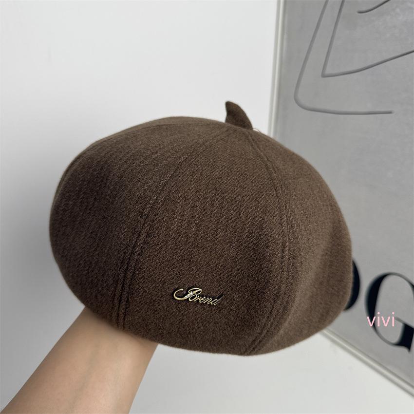 Autumn and winter big head circumference pumpkin beret children British temperament retro literary and versatile ins trendy painter hat