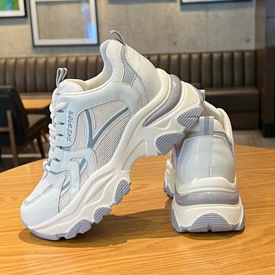 Роскошные новые сетчатые дышащие и удобные кроссовки для утренней пробежки, спортивная обувь для женщин, легкие и модные повседневные кроссовки