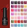 114 Colors 7ml Soak Off Gel Nail Polish Long-Lasting Top Base Coat UV LED Soak-off Gel Nail Varnishes