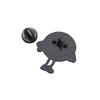 MM Clock Enamel Pins Custom Movie Character Brooches Lapel Badges Cartoon Funny Jewelry Gift for Fans Kids Friends