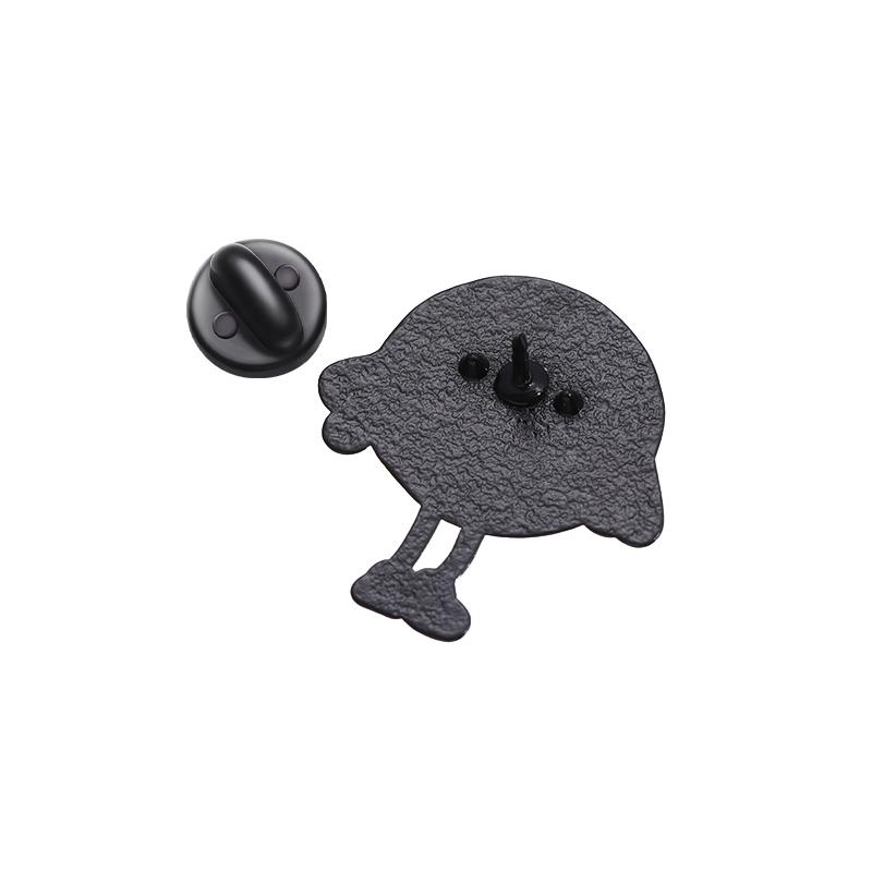 MM Clock Enamel Pins Custom Movie Character Brooches Lapel Badges Cartoon Funny Jewelry Gift for Fans Kids Friends