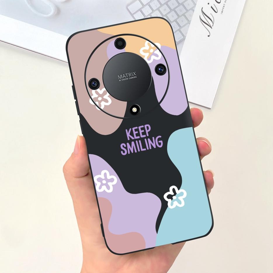 For Honor Magic 6 Lite 5G Case Stylish Art Painted Cover Soft TPU Phone Case For Honor Magic6 Lite 5G Coque Fundas 6.78'' Bumper