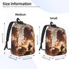 Модный рюкзак Клинок, рассекающий демонов shounen манга Mochilas Повседневный для улицы Большая вместимость Rucksack