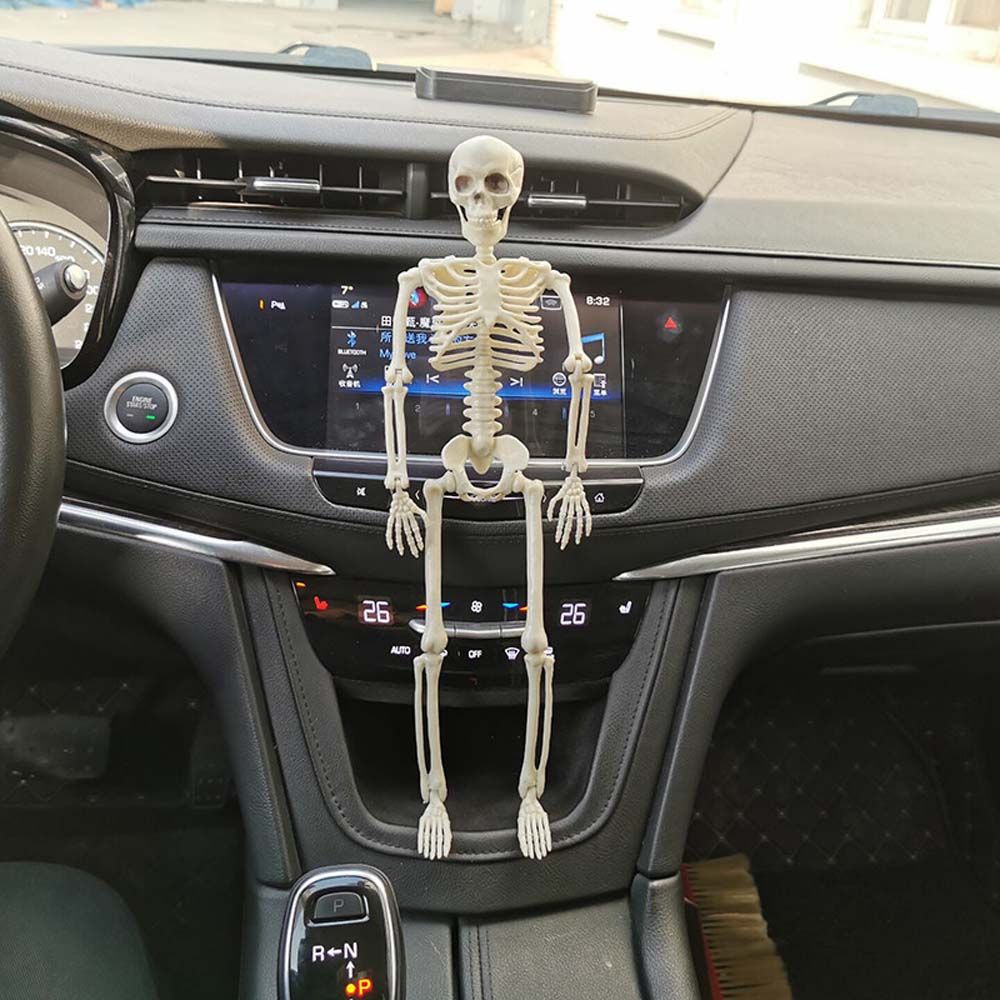 accessories Biology teaching Skeleton model Human Bones Halloween props Car Rearview mirror pendant