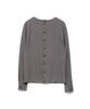 Haechinglum Тройная футболка-henley Розово-серая