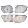 For Mercedes Benz GLC X254  2024 2025 Stainless Steel Car Audio Speaker Door Loudspeaker Panel Stickers Cover Trim Accessori