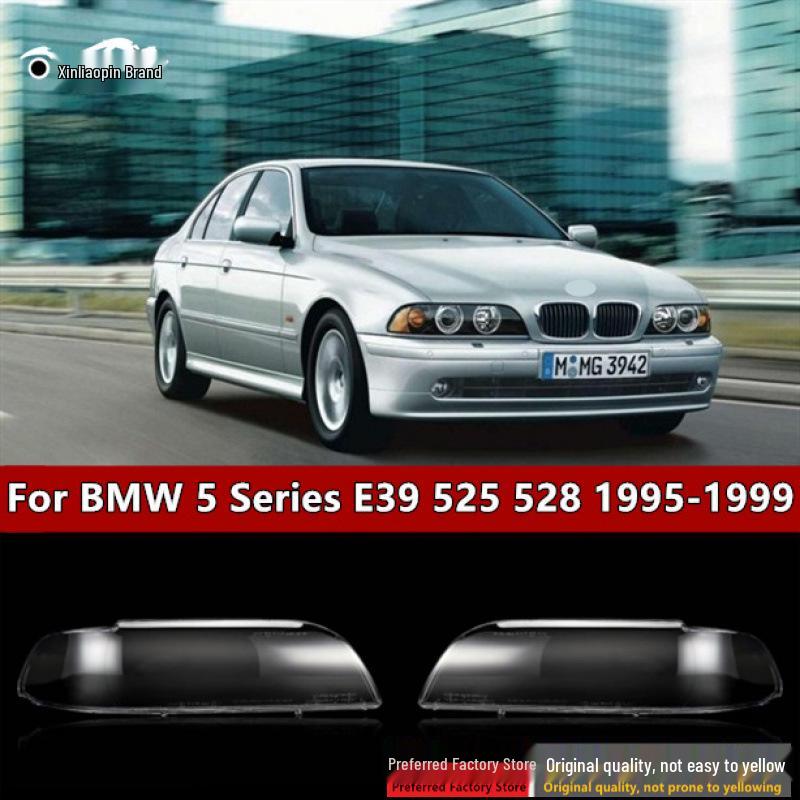 BMW 5 Series E39 Headlight Lens Cover (1995-1999, Models 520-530)