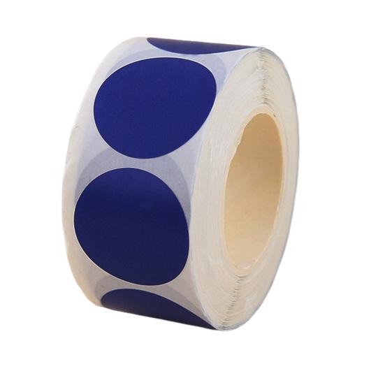 500 шт. 1" цветные наклейки с точками круглые цветные этикетки водонепроницаемые наклейки с точками в горошек для офиса, класса для студентов