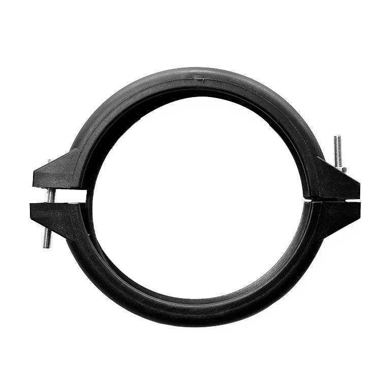 1.5 Inch For Pool Filter Cylinder Head Clamp with Gasket for Sand Filter Pump Replacement Leak Resistant Double Bolt Design