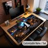Custom Name Extended Mouse Pad,Solo Leveling Gaming Desk Mat For Home Office Desktop Decor