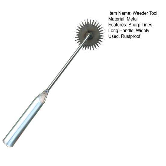 Инструмент для прополки артефактов, выкорчевывающий садовый инструмент для прополки с нескользящей ручкой, конструкция с острыми зубьями, высокопрочный ручной инструмент для прополки растений, садовый инструмент