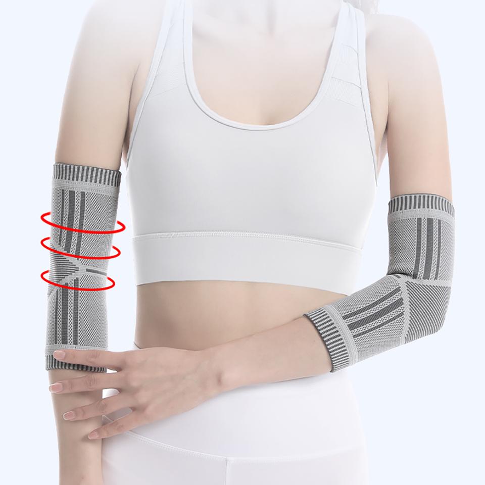 Single Piece Graphene Elbow Pads Tennis Elbow Special Sheath Hand and Arm Wristbands Self-Heating Sprained Joints To Keep Warm Men and Women
