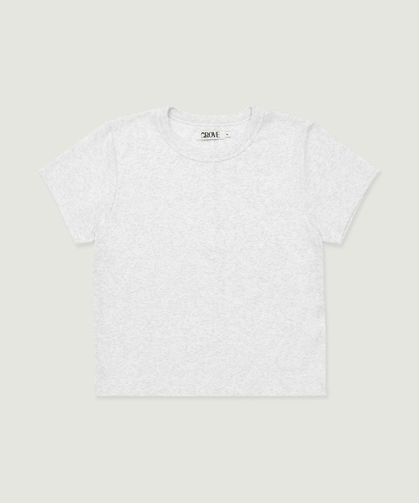 GROVE Clean T-Shirt (Melange Gray)