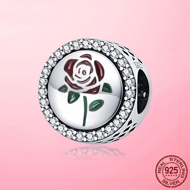 Оригинальный подвесной шарм с насекомыми из стерлингового серебра 925 пробы, бабочка, стрекоза, божья коровка, подвеска, бусины, подходят для модного браслета, оригинальные ювелирные изделия