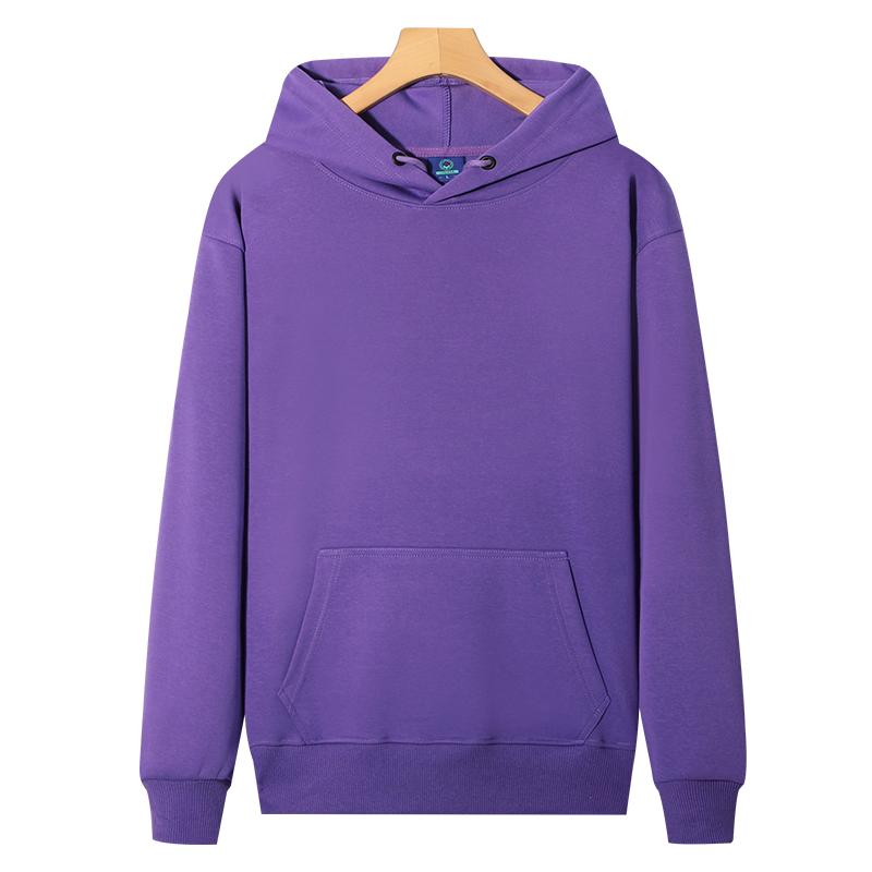 Zirunking Абсолютно новые унисекс уличные толстовки осень и весна с капюшоном пуловер двухсторонний хлопок с длинным рукавом верхняя одежда KEXINM