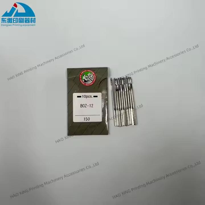 10Pcs/Pack BOZ-12 Hook Needle for Muller Martini Printing Machinery Spare Parts Bookbinding Sewing Puncher Needle EYx1