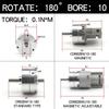 SMC Type Vane Rotary Swing Cylinder CRB2BW CRB2BW10-90S CRB2BW15-180S CRB2BW20-270S CRB2BW30-90S CRB2BW40-180S CRB2BW30-180S