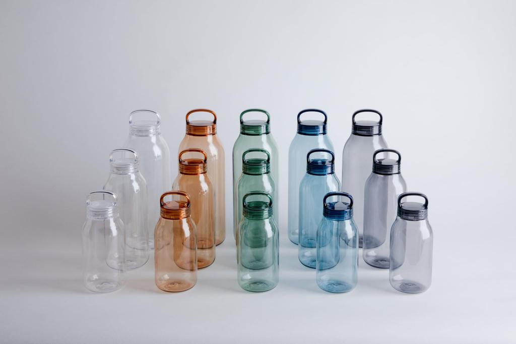 KINTO Water Dishwasher My 20124 Bottle, 300ml, Blue, Lightweight, Safe, Bottle,