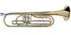 PLAYTECH Bass Trumpet 3 Rotary Lacquer Finish Case Included Semi-Hard