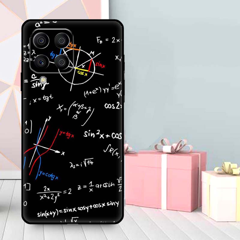 E=mc2 Mathematical Physical formula Case For Samsung Galaxy M56 M52 M32 M53 M16 M11 M21 M31 M35 M12 M13 M14 M15 M36 M55 M34 M54