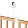 Portable Flexible Camera Clamp Mount Baby Monitor Holder Webcam Stand Punch-free Bendable Bracket with Clip