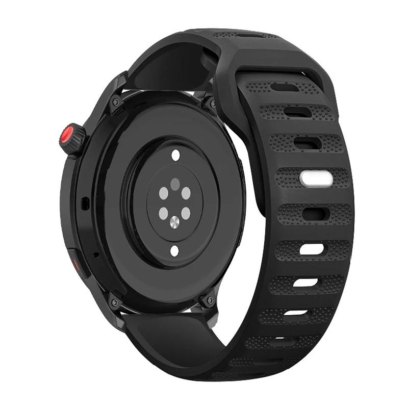 Силиконовый ремешок 20 мм 22 мм для Samsung Galaxy Watch 6 5/4 44 мм 40 мм Classic 46 мм 42 мм Спортивный ремешок Браслет для Galaxy Watch 5Pro 45