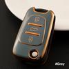 New TPU Car Key Case For Hyundai I20 I30 Elantra Azera Veracruz Veloster Kia Rio K7 K5 Sportage Sorento Flip Remote Cover