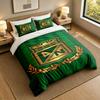 3Pcs Bedding SetAtl Tico Nacional Soft Bed Sheet and Two Pillowcases Home Bedroom Decor