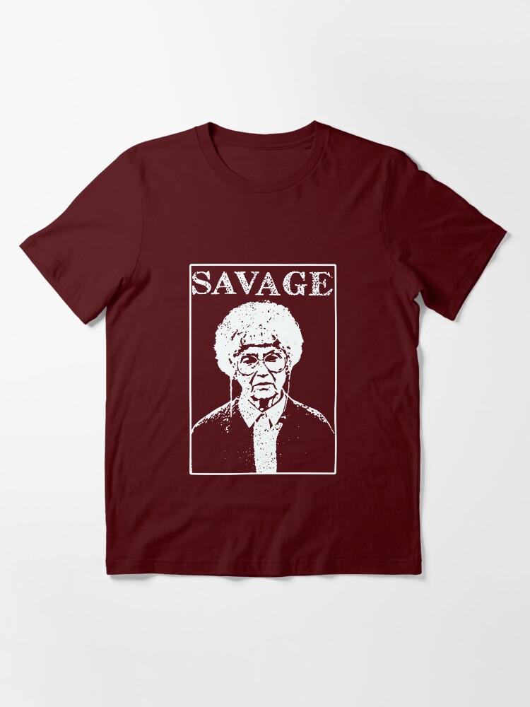 The Golden Girls Sophia is Savage Distressed T-Shirt Essential T-Shirt