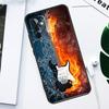 Музыкальная гитара для Samsung Galaxy A55 A54 A35 A15 A34 A14 A53 A33 A13 A05 A06 A16 A22 A32 A52 Чехол для телефона
