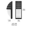 LED outdoor wall light waterproof Radar Motion Sensor led light outdoor wall lamp porch light exterior light outdoor lighting