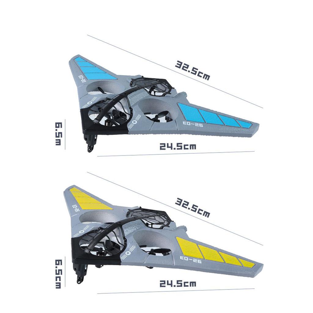 Пенный Дрон с дистанционным управлением, 2,4 ГГц, самолет с дистанционным управлением, вращение на 360 градусов, трюк для детей, детей 3