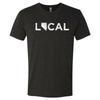 Nevada Local - USA State Pride Canvas Triblend T Shirt - Vintage Black