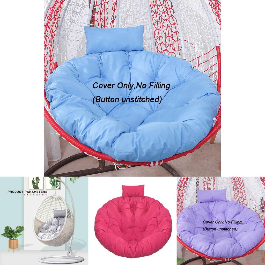 Rattan Swing Chair Cushion Soft Mat Pad Cover For Indoor Outdoor Comfort And Style