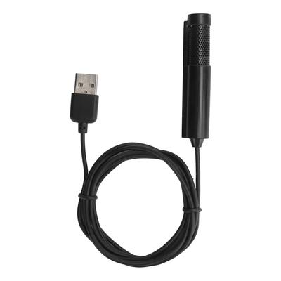 Мини USB микрофон для ПК ноутбука портативный конденсаторный микрофон для WIN7 8 10 OS X MSN SKYPEЧерный