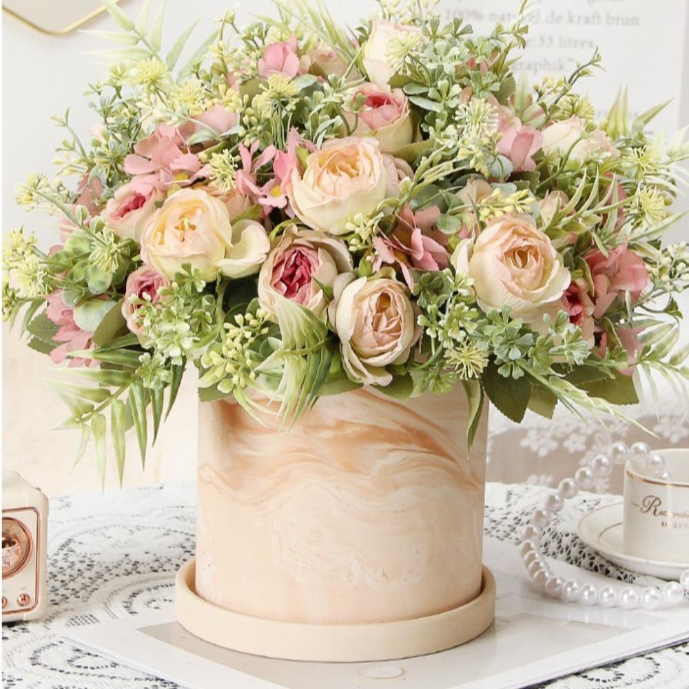 Landscape Imitation Flowers 30cm Fake Flowers Beautiful Grass Modeling  Spring