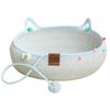 Breathable Pet Bed Handmade Cat Sleeping House New Braided Cat Bed  for Cats and Dogs